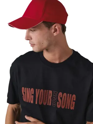 5-panel cotton cap with sandwich - K-up Gold Label