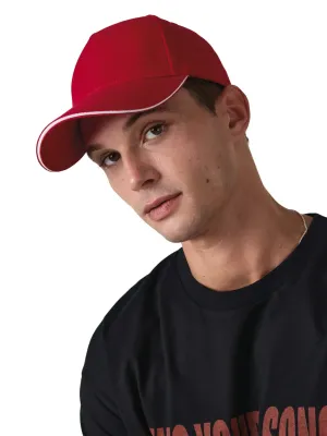 5-panel cotton cap with sandwich - K-up Gold Label