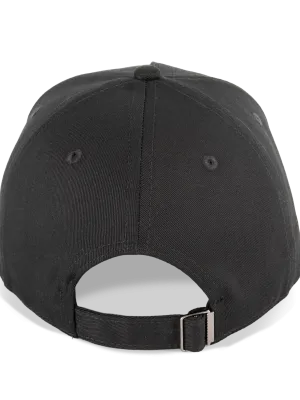 5-panel cotton cap with sandwich - K-up Gold Label – Black / White