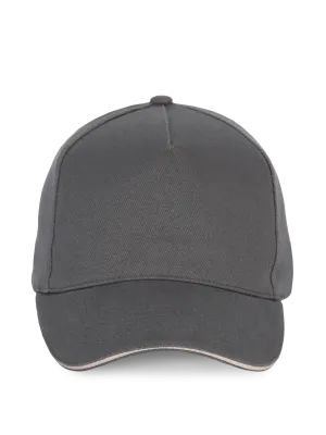 Gorra - 5 paneles – Dark Grey / Light Grey