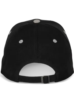 Casquette - 6 panneaux – Black / Light Grey