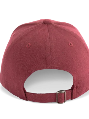 Recycled 6-panel cap – Rosewood