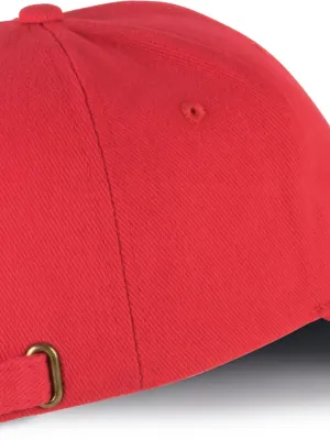 6 panels cap – Red