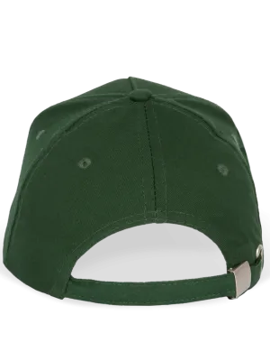 Gorra con sándwich en contraste - 5 paneles – Forest Green / Beige