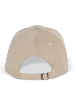 Casquette avec sandwich contrasté - 6 panneaux – Beige / White