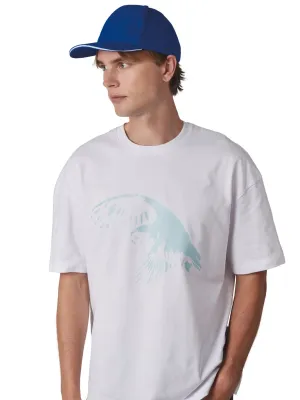 Baseball 6-panel cap with sandwich peak