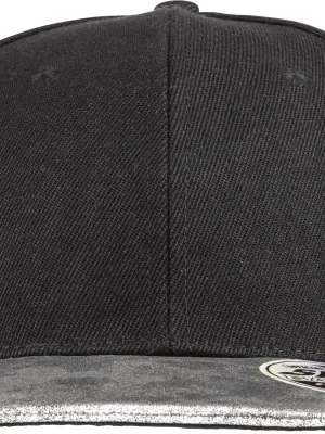 Bronx Glitter Cap – Black / Silver