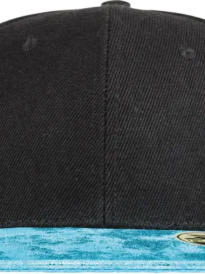 Bronx Glitter Cap – Black / Turquoise