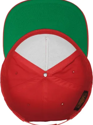 Gorra Classic 5 Panel Snapback – Red
