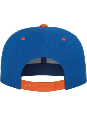 Casquette Classic snapback bicolore – ROYAL / ORANGE