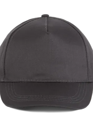 Gorra de algodón - 5 paneles – Dark Grey