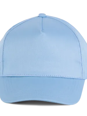 Gorra de algodón - 5 paneles – Sky Blue