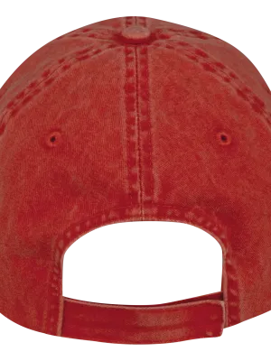 Gorra ecorresponsable desgastada unisex – Washed Paprika