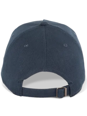 Gorra de algodón ecológico de 5 paneles - K-up Gold Label – Navy