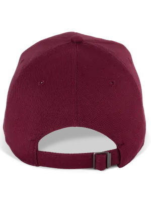 Organic cotton 6-panel cap - K-up Gold Label – Wine