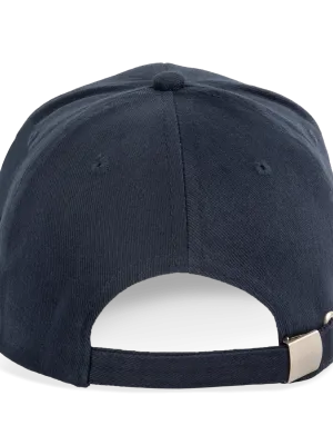 6 panel cap in organic cotton – Navy