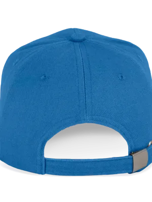 6 panel cap in organic cotton – Sea Blue
