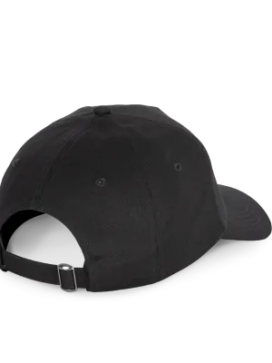 Gorra de algodón reciclado - 5 paneles – Black