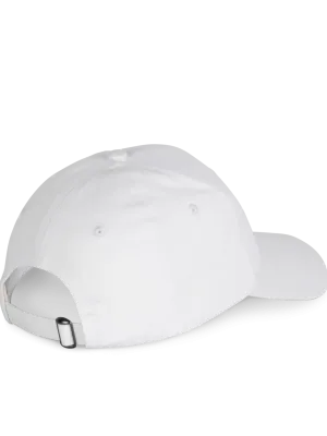 Gorra de algodón reciclado - 6 paneles – White