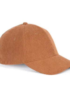6-panel velvet cap