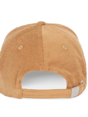 Low-profile corduroy cap – Amber Brown