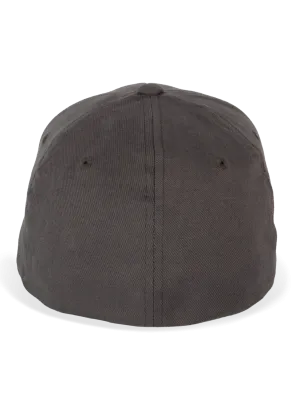 Flexfit brushed cotton cap - 6 panels – Deep Grey