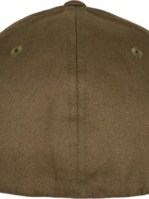 Flexfit organic cotton cap – Burnt Olive
