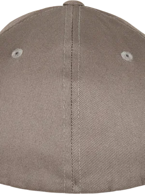 Flexfit organic cotton cap – Pale Grey