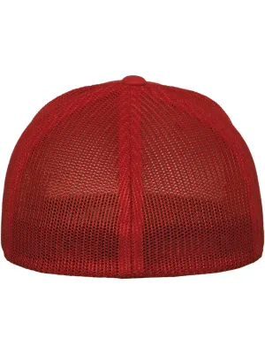 Gorra Flexfit Mesh Trucker – Red