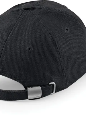 Casquette homme profil bas en coton brossé - 6 panneaux