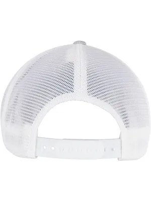 Two-tone mesh cap – MELANGE SILVER / WHITE