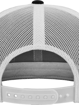 Gorra retro trucker bicolor – Black / White