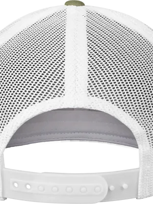 Gorra retro trucker bicolor – Buck / White