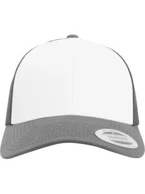 Casquette Retro Trucker Colored Front – DARK GREY / WHITE