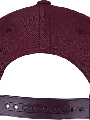 Gorra Snapback clásica curvada – MAROON