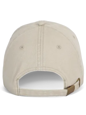 Vintage-style cap – Washed Cement