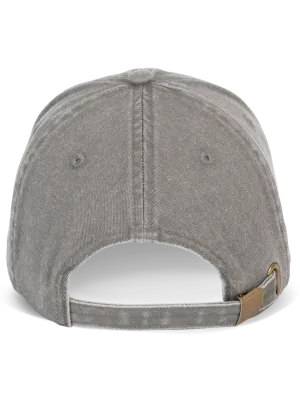 Vintage-style cap – Washed Concrete Grey