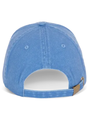 Vintage-style cap – Washed Cornflower Blue