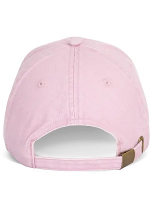 Vintage-style cap – Washed Fragrant Pink