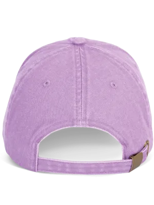 Vintage-style cap – Washed lavender