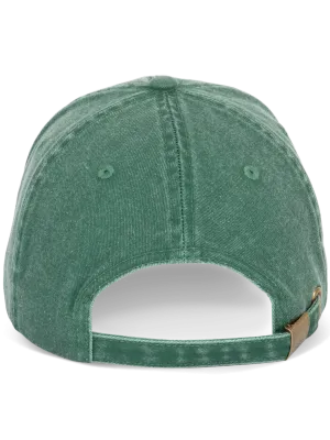 Vintage-style cap – Washed Pine Green