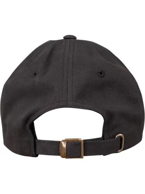 Gorra efecto piel de melocotón – Black