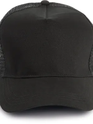 Gorra trucker - 5 paneles – Black