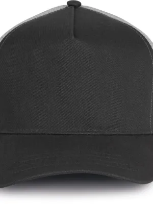 Gorra trucker - 5 paneles – Dark Grey / Light Grey