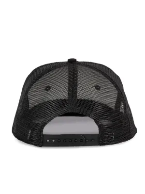 Gorra Trucker - 6 paneles – White / Black