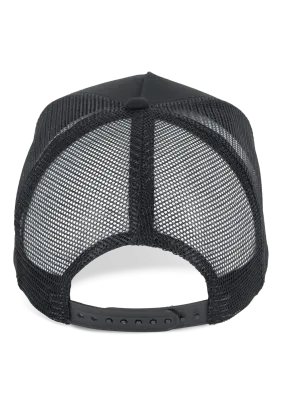 Gorra trucker ecorresponsable de 5 paneles unisex – Black