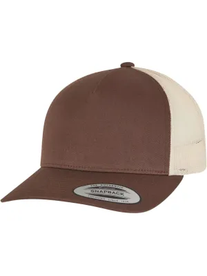 Two-tone retro trucker cap
