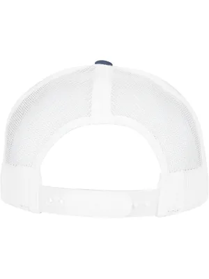 Two-tone retro trucker cap – NAVY / WHITE