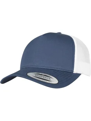 Two-tone retro trucker cap