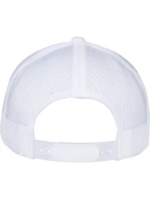 Retro trucker cap – White